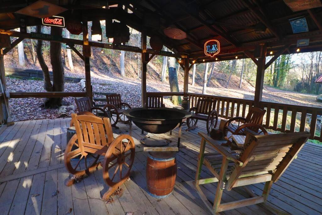 Oktoberfest Themed Cabin In Woods Stream #14 Helen Exterior foto